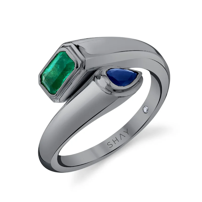 Black Gold/Emerald/Blue Sapphire