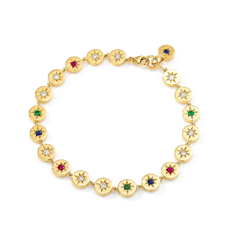 women luxury bracelets -Cosmic Star Bracelet