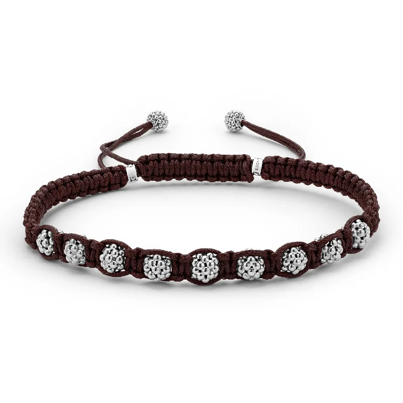 women men’s bracelets -Anthem Brown Macrame Bracelet