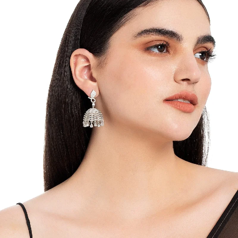 women delicate earrings -Zircon Earring 148633