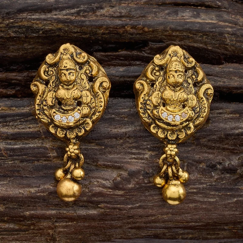 women bohemian earrings -Silver Temple Earring 161882