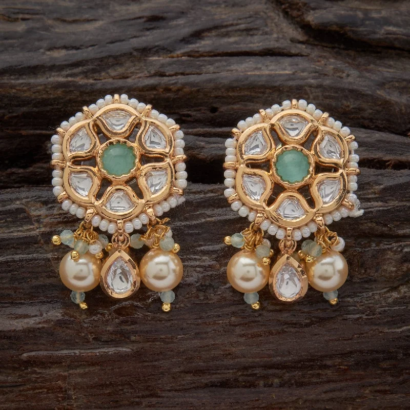 women luxury earrings -Kundan Earring 149196