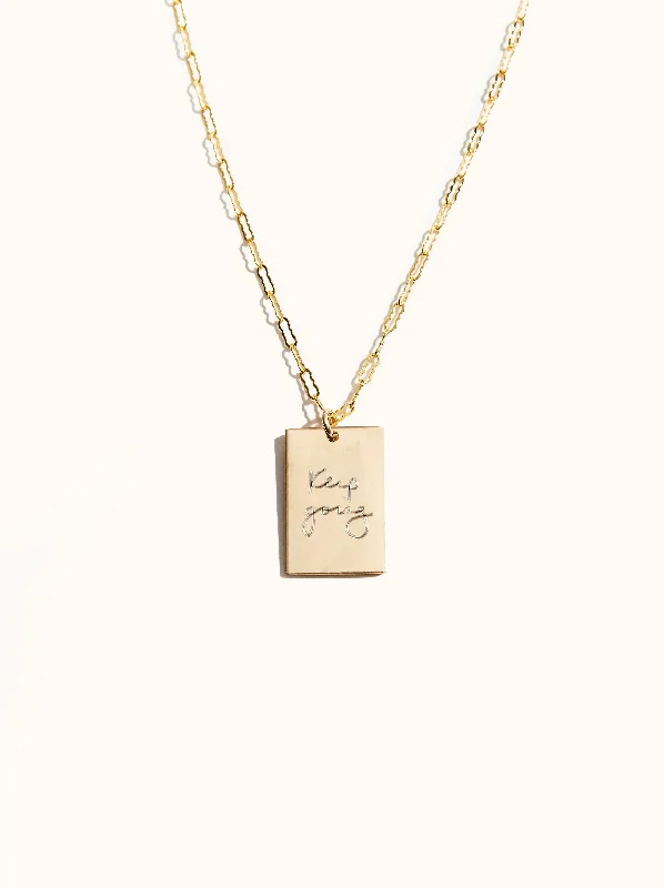 women short necklaces -Keep Going Novel Necklace