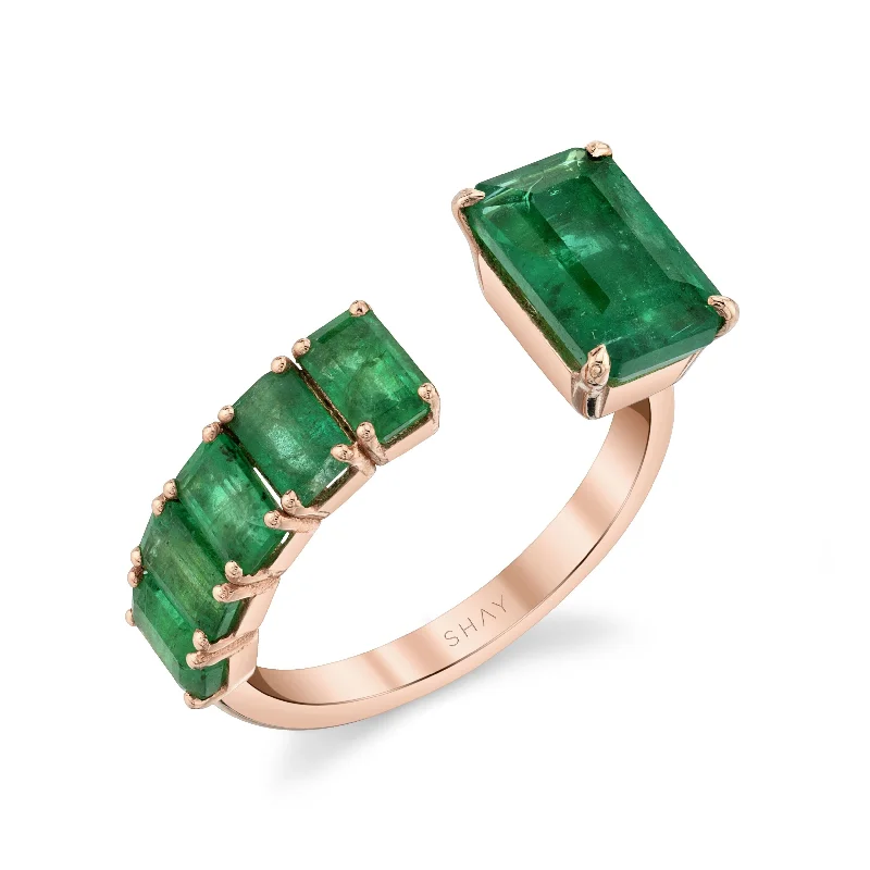 Rose Gold/Emerald