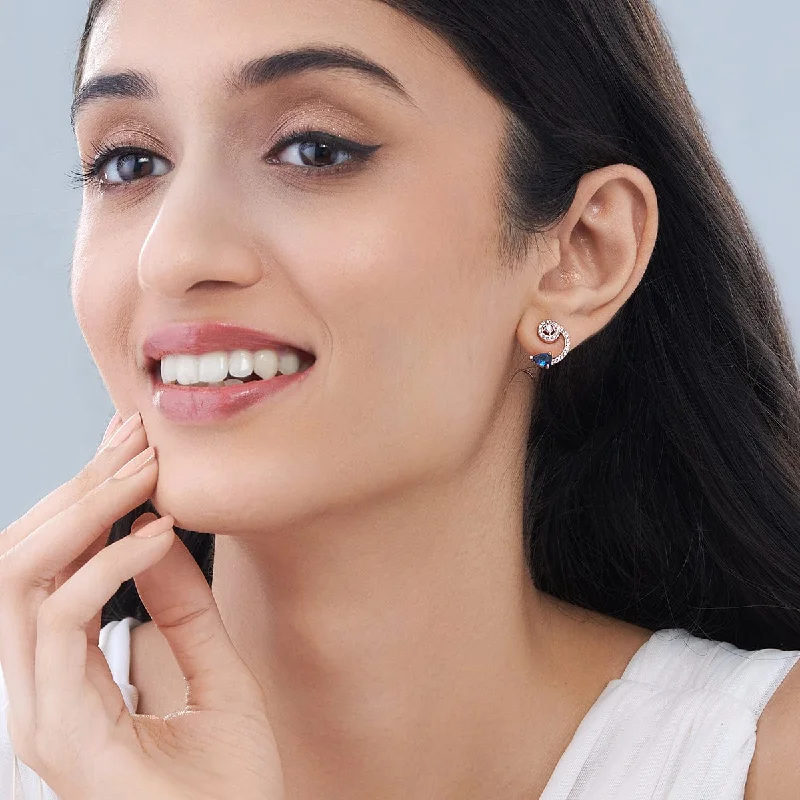 women eco-friendly earrings -Zircon Earring 155259