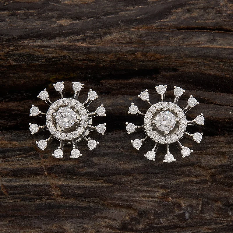 women sparkly earrings -Zircon Earring 160452