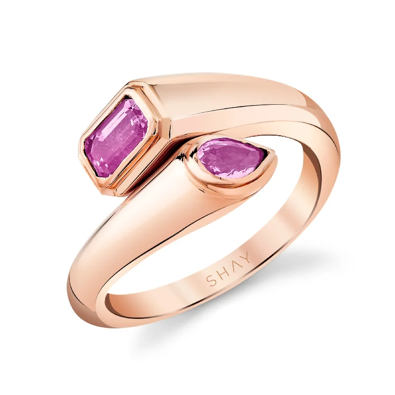 Rose Gold/Pink Sapphire