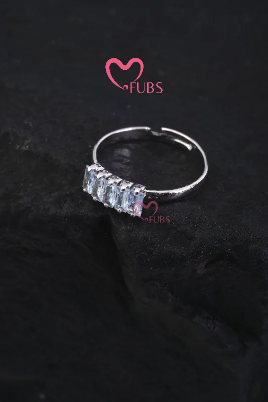 women personalized promise rings -Dazzling Rock Ensemble Ring