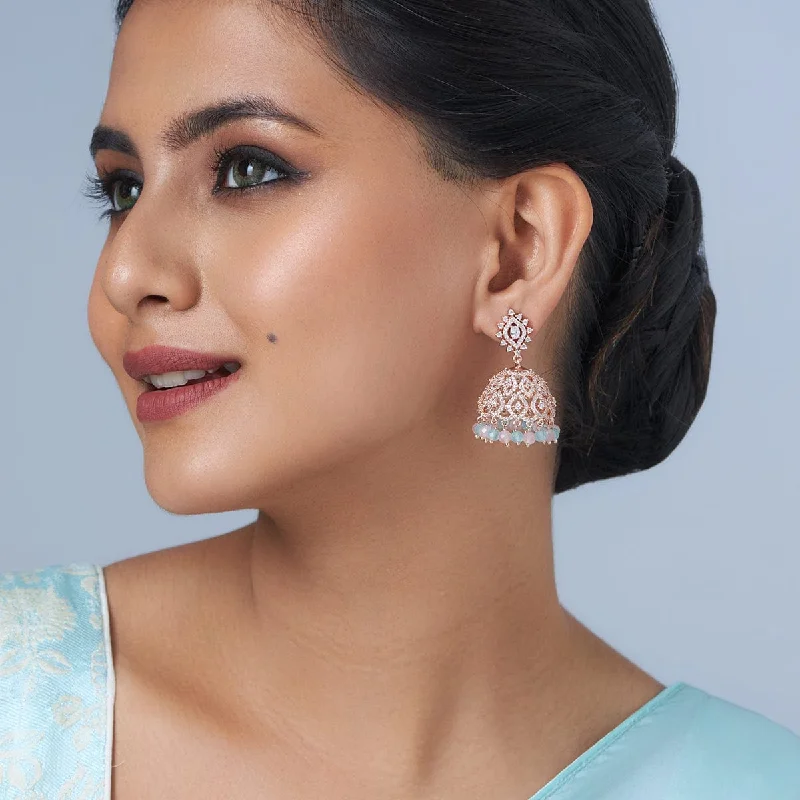 women stacked earrings -Zircon Earring 155439