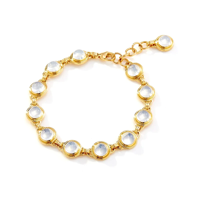 women minimalist bangles -Candy Link Bracelet