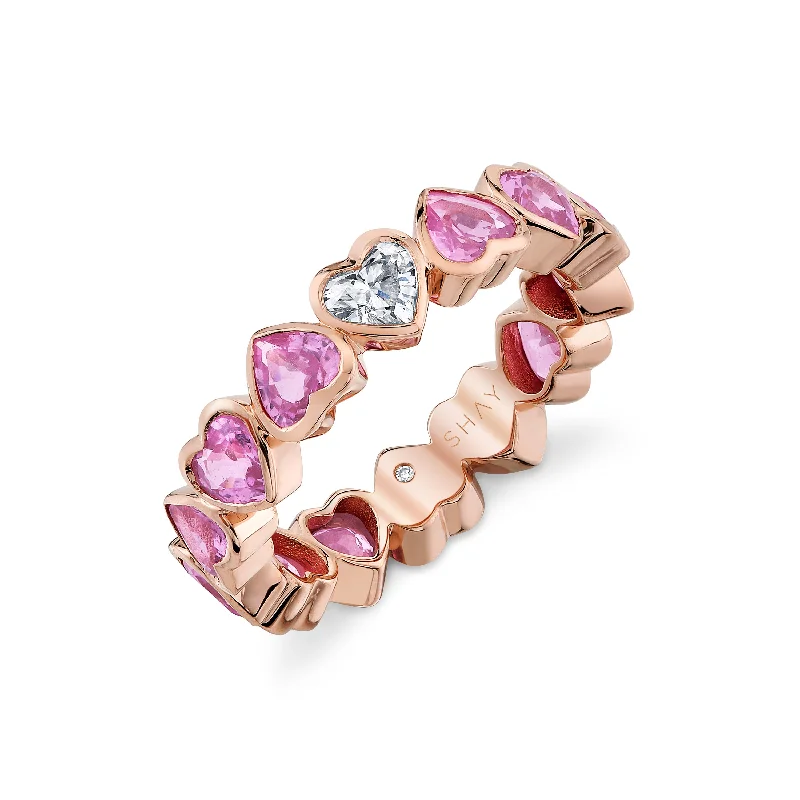 Rose Gold/Pink Sapphire