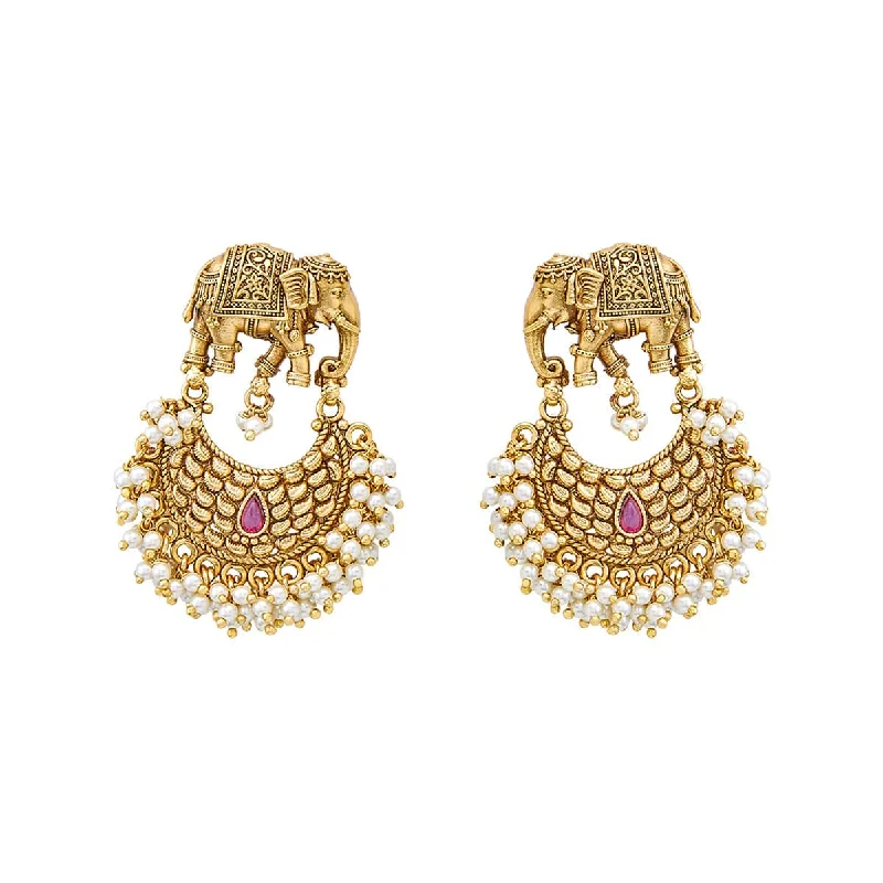 women dangle earrings -Antique Earring 160250