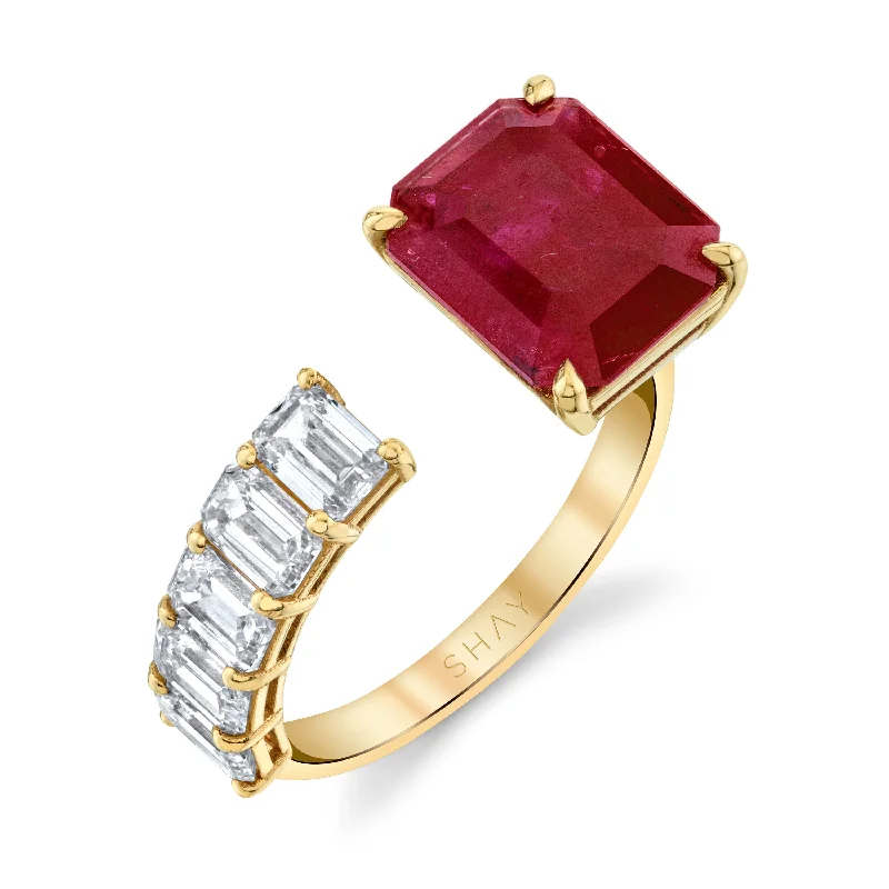 Yellow Gold/Ruby