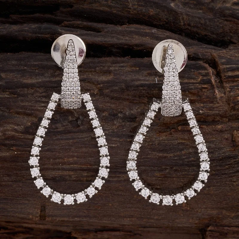 women trendy earrings -Zircon Earring 163204