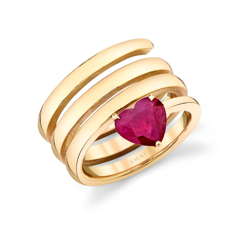 Yellow Gold/Ruby